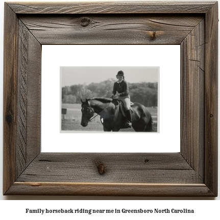 family horseback riding near me in Greensboro, North Carolina